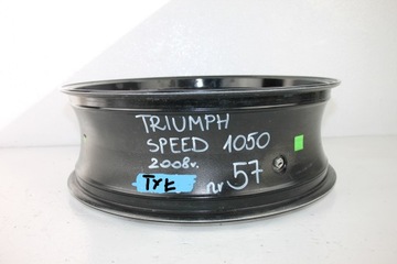 TRIUMPH SPEED TRIPLE 1050 05-11 FELGA TYŁ
