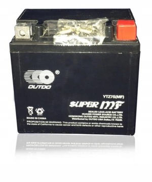 Akumulator Outdo YTZ7S YTZ7S-BS 6Ah 130A Gel