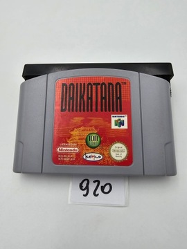 NINTENDO 64 DAIKATANA ОРИГИНАЛ