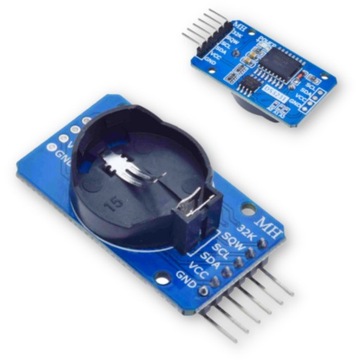 Moduł DS3231 zegar RTC czasu rzeczywistego pamięć AT23C32 32kHz do Arduino