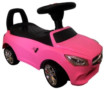 ИГРУШКА ДЛЯ ДЕВОЧКИ МАШИНКА, ХОДОК, ПУШРАЙДЕР, МУЗЫКА, СВЕТИТСЯ, ЦВЕТ