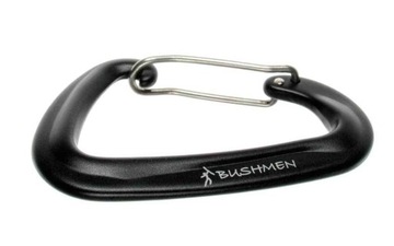 Karabińczyk Ultralight 21g 12kN BUSHMEN black