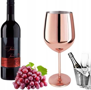 STAL NIERDZEWNA DUŻE KIELISZKI DO WINA 500 ML