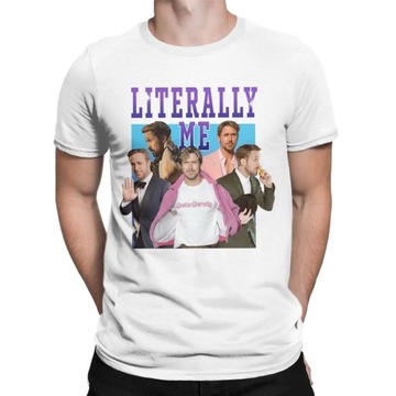 Koszulka męska Ryan Gosling jest dosłownie ja zabawna bawełniana koszulka