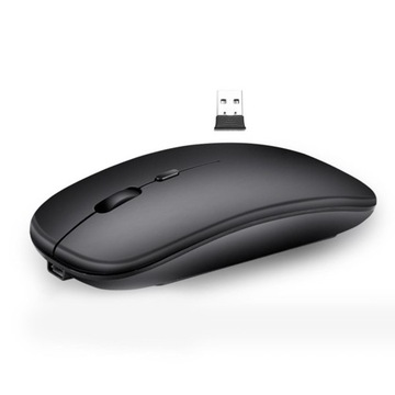 Mysz bezprzewodowa 2,4G Bluetooth 5.0 z regulacją DPI, podwójnym trybem,