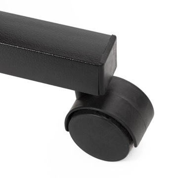 PRZYŁÓŻKOWE BIURKO STOLIK BOCZNY MOBILNE 76-86cm KAWOWY POD LAPTOPA KÓŁKACH