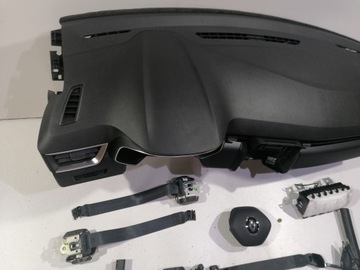 RENAULT CLIO 5 V ПАНЕЛИ ПРИБОРНОЙ ПАНЕЛИ КОНСОЛЬ ПОДУШКИ БЕЗОПАСНОСТИ РЕМЕНЬ