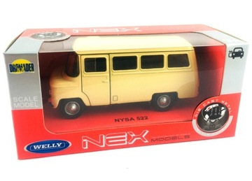 МОДЕЛЬ NYSA 522 МЕТАЛЛ PRL WELLY 1:34