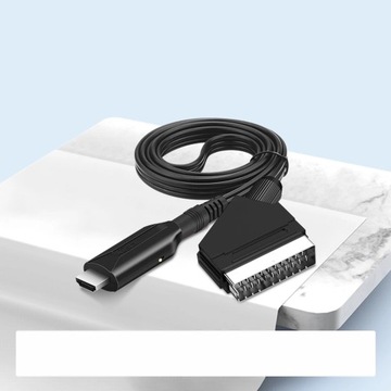 КОНВЕРТЕР HDMI В SCART ДЛИНОЙ 1 М С КАБЕЛЕМ USB