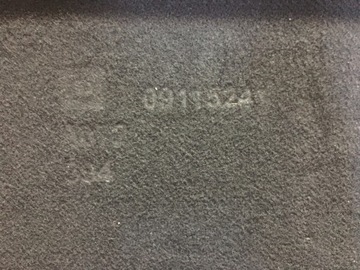 CORSA C POLIČKA KUFRU 3D 0911524