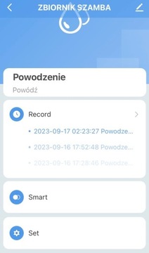 Датчик уровня - наполнение септика, жидкость WiFi