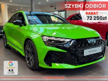 Audi A3 8Y RS Limousine 2.5 TFSI 400KM 2026 AUDI A3 RS3 TFSI quattro Sedan 2.5 (moc 400 KM) 2026
