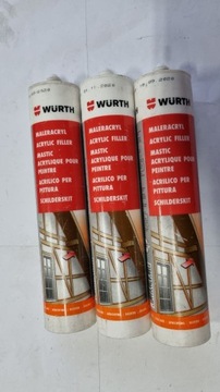 AKRYL BIAŁY 310ml WURTH 0892 161 1 812 NOWY