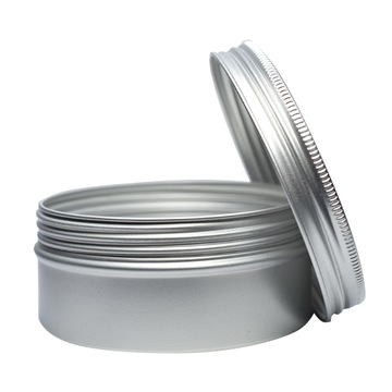 Słoik aluminiowy 100 ml na wosk świeczki kremy