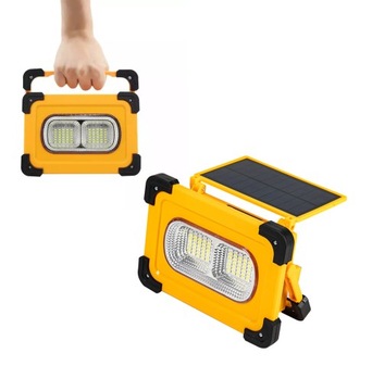 HALOGEN NAŚWIETLACZ LED SOLARNA LAMPA GŁOŚNIK BL