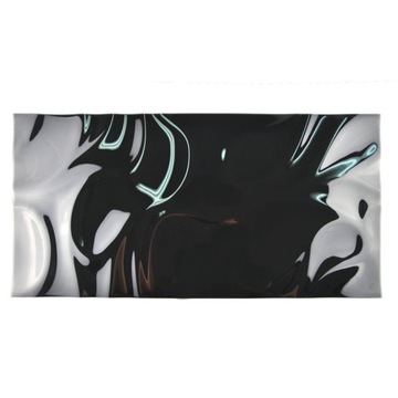 Płytka 3D Tafla szklana czarna Silk 600x300x8mm