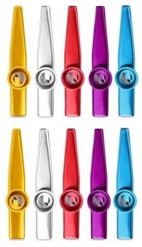 METALOWE KAZOO - ZESTAW 10 SZT