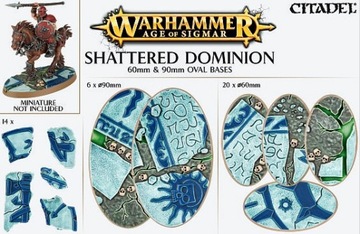 SHATTERED DOMINION 60 & 90MM OVAL