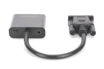 Конвертер/адаптер аудио-видео VGA в HDMI, 1080p,