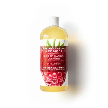 Olej do masażu malinowy 500 ml Organic Series