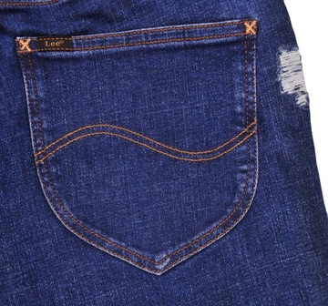 LEE spodnie HIGH blue jeans BREESE _ W30 L35