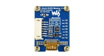 OLED-дисплей 1,3 дюйма SH1107 SPI/i2c ARDUINO STM32