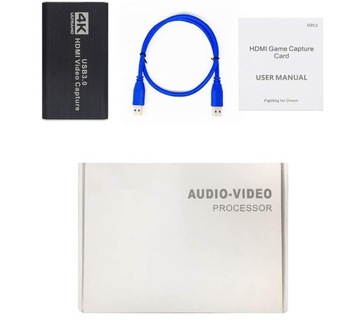КАРТА ЗАХВАТА ВИДЕОЗАПИТАНИЯ 4K HDMI НА USB 3.0