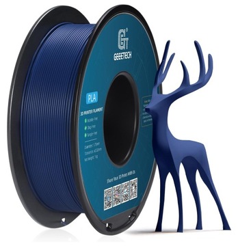 Filament Geeetech PLA Matte 1000 g Niebieski Navy Mat Navy Blue Matte