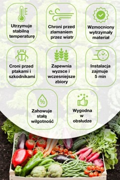 Теплица Туннельная Универсальная Морозостойкое агроволокно - Мега Гарден 6м