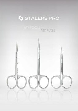 STALEKS EXPERT SE-11/3 Ножницы для кутикулы ногтей