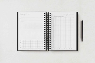 Ежедневник на 2024 год на спирали, Календарь А5 Make It Easy - PEPPER