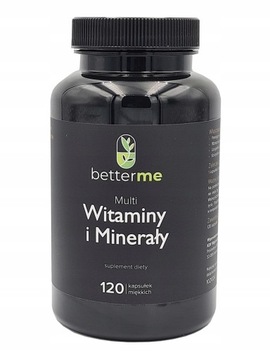 BetterMe Multi witaminy i minerały 120kaps
