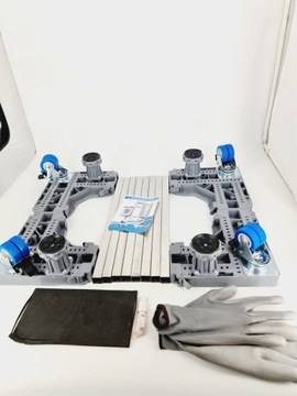 Основание стиральной машины с регулируемыми колесами + аксессуары.