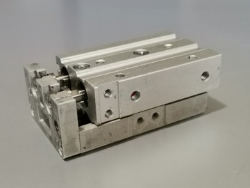 Пневматический привод MXS12-10 SMC со скользящей направляющей