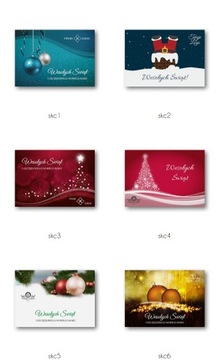 КОРПОРАТИВНЫЕ ПРАЗДНИЧНЫЕ ОТКРЫТКИ С6 с конвертом