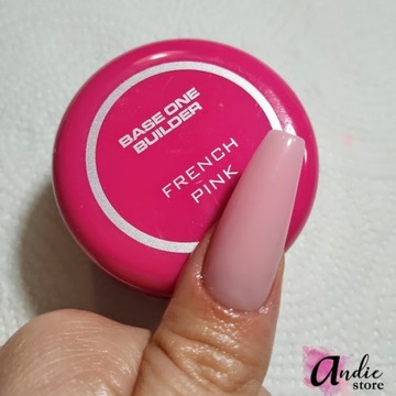 Silcare Base One УФ строительный гель FRENCH PINK 50г