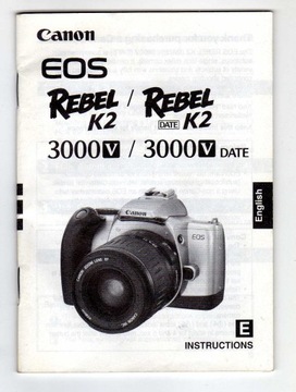 CANON EOS REBEL K2 / K2 DATE / 3000V / 3000V DATE