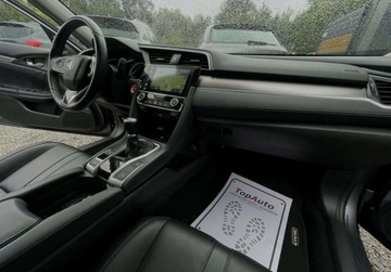 Honda Civic X Sedan 4d 1.5 VTEC Turbo 182KM 2018 Honda Civic 1.5 TURBO kamera 182KM gwarancja bezwypadkowy MANUAL 44 000, zdjęcie 15