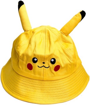 Czapka letnia bucket hat kapelusik pikachu pokemon