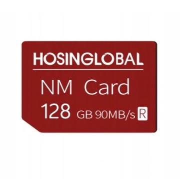 Karta microSD HOSINGLOBAL nCARD NM 128 GB dla Huawei 90Mb/s