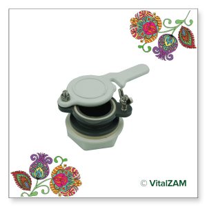 Zawór plastikowy 6/4 na wiadro na miód małe
