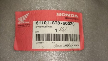 Крыло переднее Honda PK 50 Wallaroo 61101-GT8-600ZC