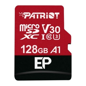 Патриот EP 128 ГБ micro SD XC CL10 UHS U3 A1 V30