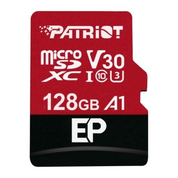 Карта microSDXC PATRIOT 128 ГБ V30
