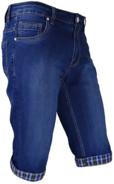 Шорты-джинсы ST'Le r40 с декоративными манжетами из мягкого стретча разных размеров