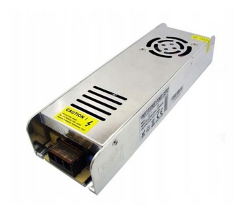 ZASILACZ MONTAŻOWY 12V 360W SLIM do LED taśma CCTV