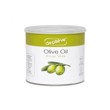 Wosk do depilacji w puszce Depileve 400 g oliwkowy