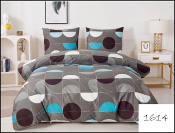 Komplet pościeli 200x220 COLLECTION WORLD Bawełna satynowa wzór 1614