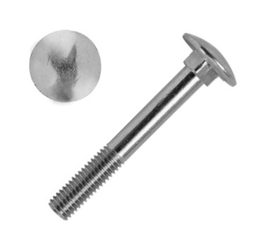 ŚRUBA ŚRUBY ZAMKOWA GRZYBKOWA ŁAWKOWA M10x30 1kg