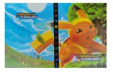 Большой альбом карт POKEMON XXL, 432 карты, альбом классов XXL Пикачу